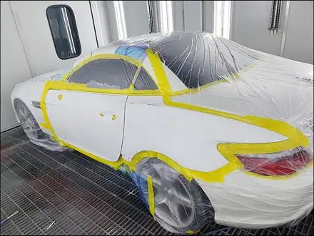 벤츠SLK 판금도색 구리 사고수리 퀄리티에 감탄 / 경기 남양주 오남읍 시공 사진