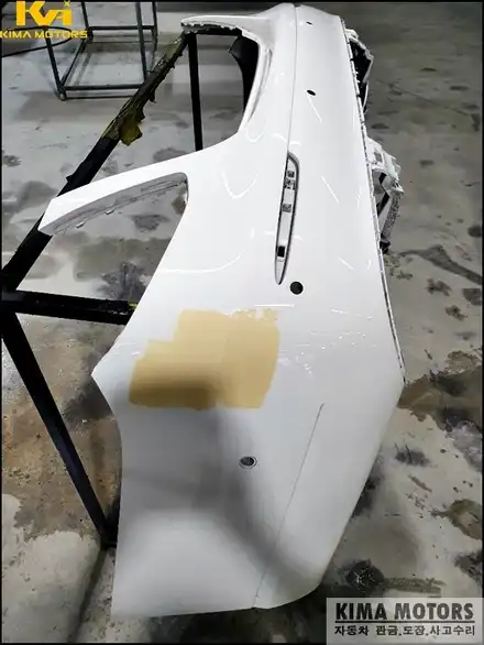 벤츠E클래스 사고 범퍼수리 키마모터스 / 경기 남양주 오남읍 시공 사진