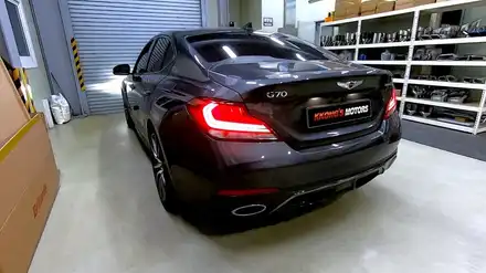 [제네시스 G70 3.3] 커스텀풀배기 + 부밍감소 / 인천 동구 시공 사진