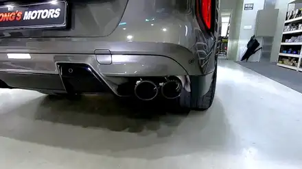 [BMW X6M] 커스텀풀배기 + 머플러팁 / 인천 동구 시공 사진