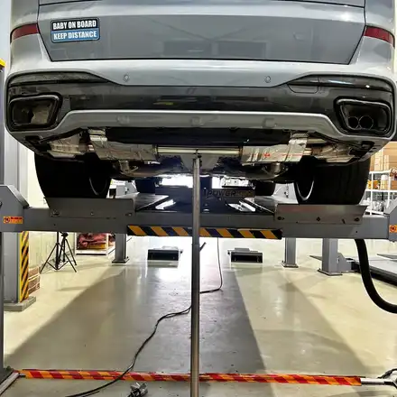 BMW X7 40i 커스텀 중간, 엔드 전자식 가변 배기 튜닝 / 인천 동구 시공 사진