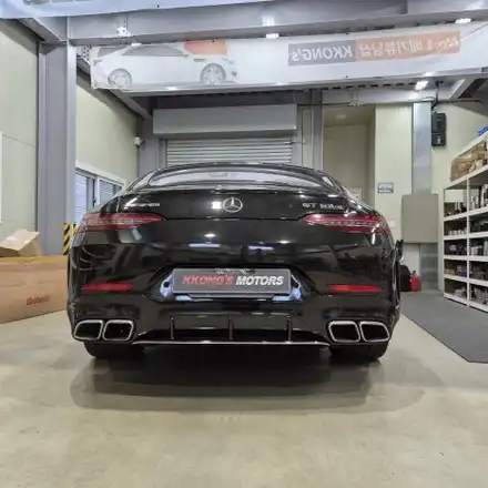 AMG GT63S 순정 버튼 그대로 사용한 커스텀 가변배기 세팅 / 인천 동구 시공 사진