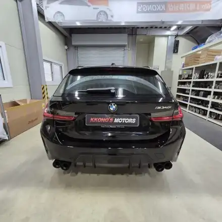 BMW 340i 투어링 모델에 가변배기를 작업한다면? / 인천 동구 시공 사진