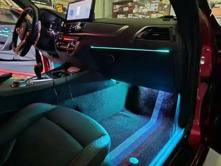 BMW M2 F87 엠비언트 대구 엠비언트라이트 DMX 엠비언트무드등 남부지사 카뷰티 / 대구 달서 시공 사진