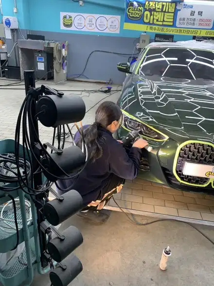 김포 광택 BMW M4 컨버터블 세라믹코팅으로 텐션업~ / 경기 김포 시공 사진