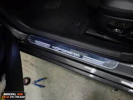 제네시스 EQ900 무빙 LED 도어스커프 튜닝 / 용인,동탄,수원,광교 시공 사진