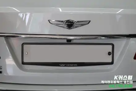 제네시스 BH 고장난 후방 카메라 속도 반응형 사제품으로 교체 설치 / 용인,동탄,수원,광교 시공 사진