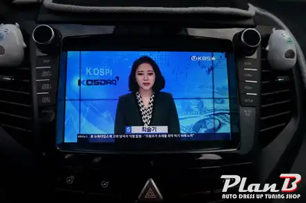 [제주 네비매립] 쌍용 티볼리 JY T3000 네비매립 +기본 미러링~! / 제주 시공 사진