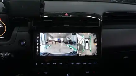 제주 투싼 NX4 순정 어라운드뷰 (AVM) 사각지대 완벽 해소! 순정옵션 튜닝 / 제주 시공 사진