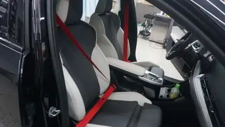 제주 BMW X2 컬러 안전벨트 레드의 포인트 컬러 넣기~ 감성튜닝~ / 제주 시공 사진