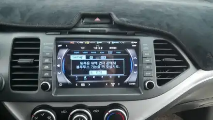 올뉴모닝 블루투스 오디오와 핸들리모컨 순정부품으로 옵션 채우기! / 제주 시공 사진