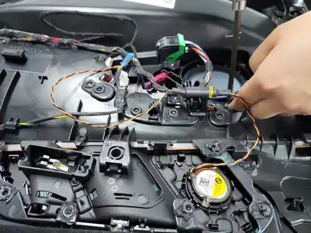 BMW X7 감성튜닝! 회오리스피커(엠비언트)풀커버 장착기 / 안양,과천,광명,의왕 시공 사진
