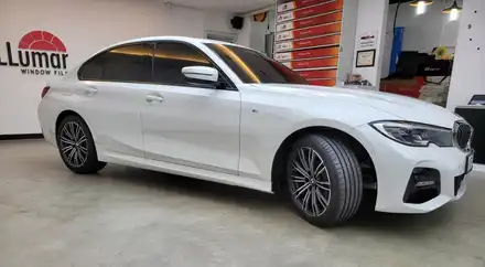 BMW3 루마 버텍스900 썬팅 ☆ 시인성에 열차단율 멋스러움까지 꼭! 필요한 투자입니다 / 안양,과천,광명,의왕 시공 사진