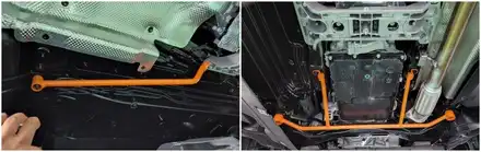 GV80 2% 부족한 하체를 위한 튜닝,언더바&스트럿바 및 노이즈캐쳐 셋트장착 / 고양, 일산, 김포, 파주 시공 사진
