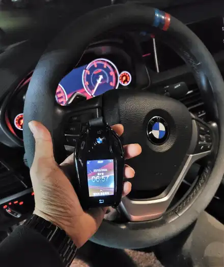 BMW X6 F바디 디스플레이키 이식  디케이튠 / 서울 중랑구 시공 사진