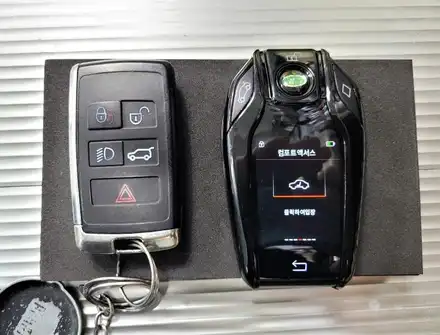 디스커버리4 BMW스타일 디스플레이키 시공 / 서울 중랑구 시공 사진