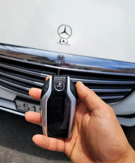 벤츠 E300 디스플레이키 이식 / 서울 중랑구 시공 사진