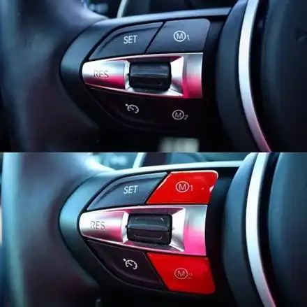 BMW 스티어링 휠 M1,M2 버튼 활성화  작업 / 경기 고양 덕양 시공 사진