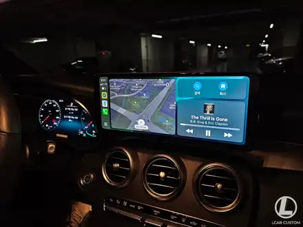 벤츠 GLC 쿠페 C253 안드로이드 올인원 작업 후기 NTG6 MBUX (엘카커스텀) / 경기 안산 시공 사진