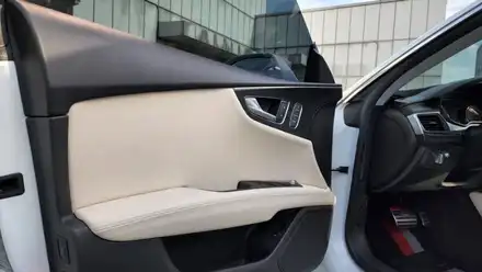 아우디A7 가죽시트 나파가죽 도어트림 시공 / 부산 사상구 시공 사진