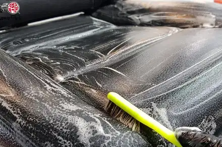 부산 실내세차 중고차도 신차처럼 BMW 520D 시공 / 부산 사상구 시공 사진