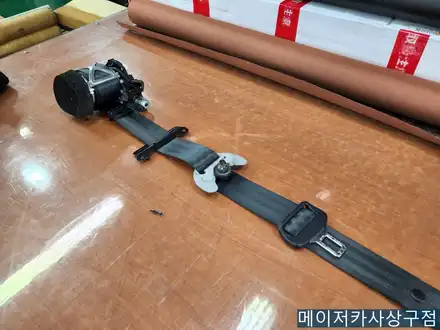 제네시스 BH 안전벨트 교체 시공 / 부산 사상구 시공 사진