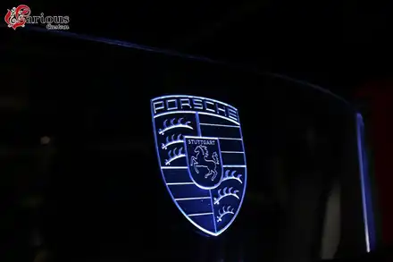 포르쉐 박스터 윈드 디플렉터 엠비언트 라이트 시공 / 부산 사상구 시공 사진
