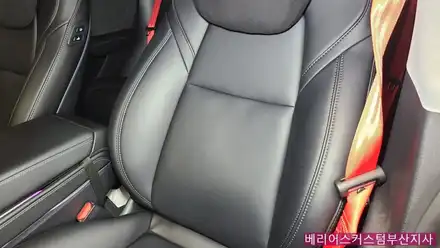 테슬라 모델Y 통풍시트 순정타입 후기 / 부산 사상구 시공 사진