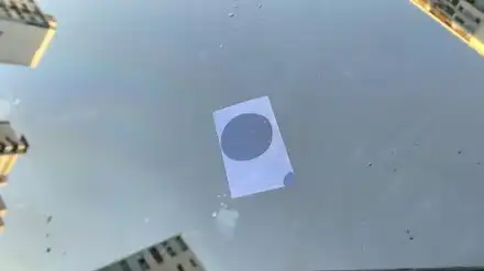 명지자동차유리복원 기아 모하비  돌빵 용접 작업 후기 / 부산 해운대 시공 사진