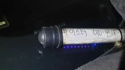 양산자동차유리교환 차유리교체 없이 유리복원 작업으로 크렉 수리하기 / 부산 해운대 시공 사진