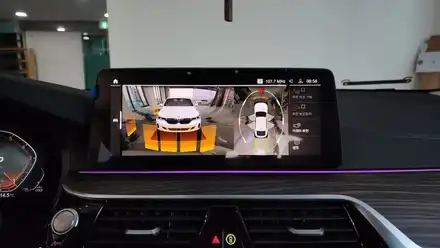 BMW 6GT 순정 어라운드뷰, 파인뷰 블랙박스 시공 / 성남,분당,판교 시공 사진