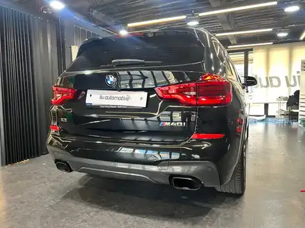 BMW G01 X3 블랙팩 프론트립 + 디퓨저. 시공 사진