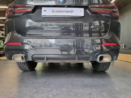 BMW G01 X3 블랙팩 프론트립 + 디퓨저 머플러 교체 작업. 시공 사진