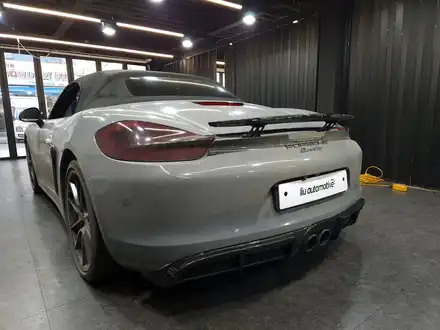 포르쉐 981 박스터 카본 디퓨저 GT4. 시공 사진