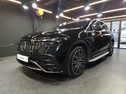 벤츠 EQE SUV 세로그릴 교체 AMG 순정 부품. 시공 사진
