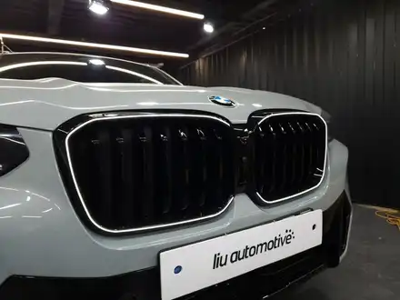BMW G02 X4 아이코닉 글로우 프론트 그릴 시공 사진