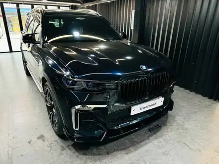 BMW X7 헤드라이트 보호 스모크 PPF 시공 사진