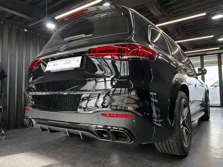 벤츠 X167 GLS 400d AMG 디퓨저 세트. AMG 리어 디퓨저 익스테리어. 시공 사진