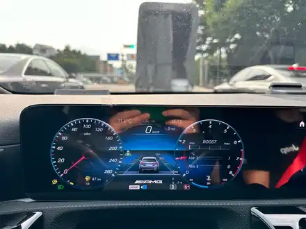 벤츠 W177 A35AMG 순정 ACC 버튼 시공 반자율주행. 시공 사진