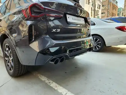 BMW X3 퍼포먼스 바디킷 프론트립 + 스포일러 + 그릴 + 미러 + 디퓨저 + 머플러 시공 사진