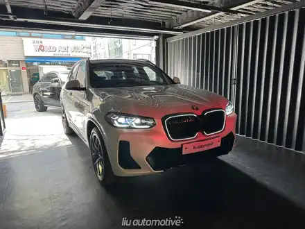 BMW iX3 아이코닉글로우 그릴 교체. / 서울 서초 시공 사진