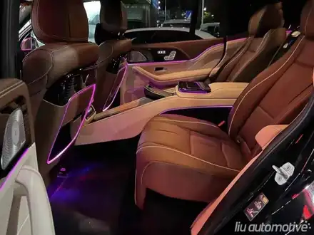 벤츠 GLS 마이바흐 폴딩 테이블 엠비언트. GLE 시공 사진