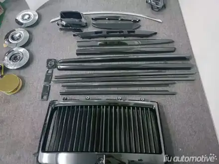 롤스로이스 크롬 부품 도장 복원. 시공 사진