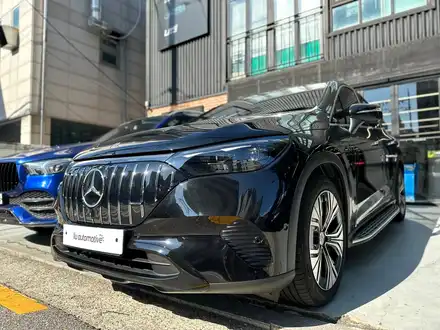 벤츠 EQE SUV 세로그릴 교체 순정 부품. 시공 사진