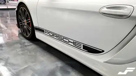 포르쉐 981GTS 포인트데칼 [#화성랩핑#오산랩핑#동탄랩핑#수원랩핑#진팩토리#포르쉐데칼#포르쉐981#981GTS] / 화성 남여울 시공 사진