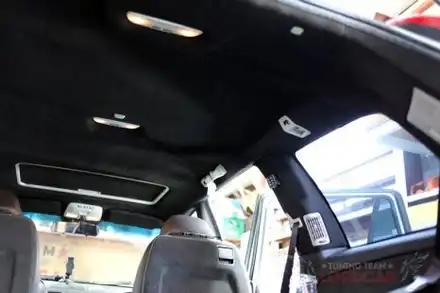 수입차 천장복원 맛집! 볼보 구형 XC90 스웨이드 트리밍 시공. / 서울 중랑 시공 사진