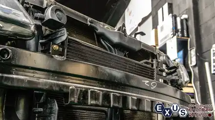 K7 미션오일쿨러 장착 / EQ900 순정 오일쿨러와 써모밸브 / 슈퍼드리프트 써모밸브 어댑터 - 성남 분당 용인 튜닝샵 익서스팩토리 / 용인 처인구 시공 사진