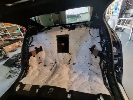 BMW7시리즈 740D 실내공명음 자동차방음 결과는? / 부산 강서 시공 사진