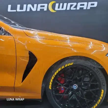 BMW M8에 맥라렌 컬러를 입힌다면?! / 김포시 마산동 시공 사진