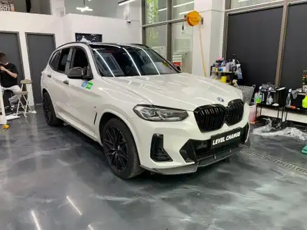 루프스킨 , 포인트 랩핑 / BMW / ix3 / 서울 중랑구 시공 사진